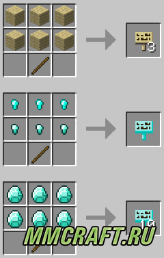 Мод MoarSigns для Minecraft 1.7.10 Мод MoarSigns для Minecraft 1.7.10