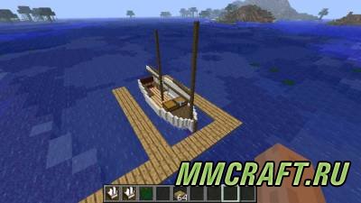 Мод Small Boats для Minecraft 1.6.4 Мод Small Boats для Minecraft 1.6.4