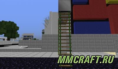 Мод Ladders для Minecraft 1.6.4 Мод Ladders для Minecraft 1.6.4