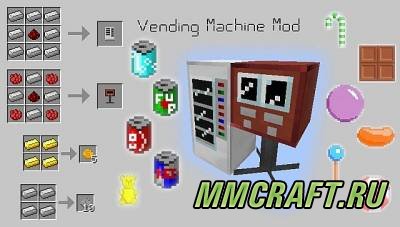 Мод Vending Machine для Minecraft 1.6.4 Мод Vending Machine для Minecraft 1.6.4