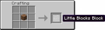 Мод LittleBlocks для Minecraft 1.5.2 Мод LittleBlocks для Minecraft 1.5.2