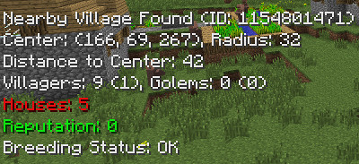 VILLAGE INFO 1.7.4 VILLAGE INFO 1.7.4