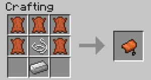 Мод Saddle Recipe для Minecraft 1.5.2 Мод Saddle Recipe для Minecraft 1.5.2