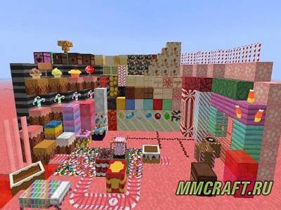 Ресурспак High on Sugar Resource для minecraft 1.6.4 Ресурспак High on Sugar Resource для minecraft 1.6.4
