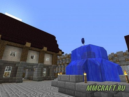 Карта Flying Castle (GunGame) для Minecraft Карта Flying Castle (GunGame) для Minecraft