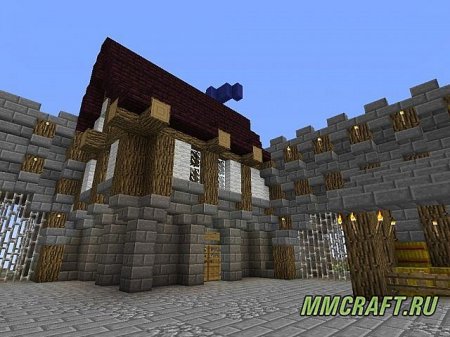 Карта Flying Castle (GunGame) для Minecraft Карта Flying Castle (GunGame) для Minecraft