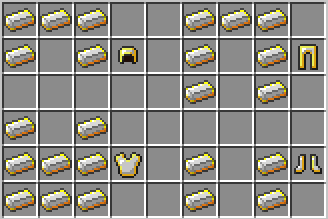 Мод Gilded Armor для Minecraft 1.7.10 Мод Gilded Armor для Minecraft 1.7.10