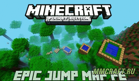 Карта Epic Jump для Minecraft PE 0.9.5.1