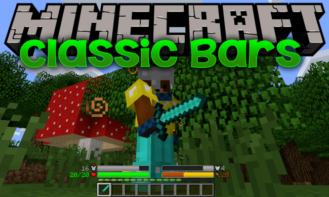 Мод Classic Bars 1.16.1/1.15.2/1.14.4/1.12.2