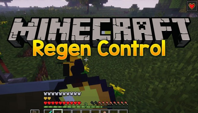Мод Regen Control 1.16.1/1.12.2