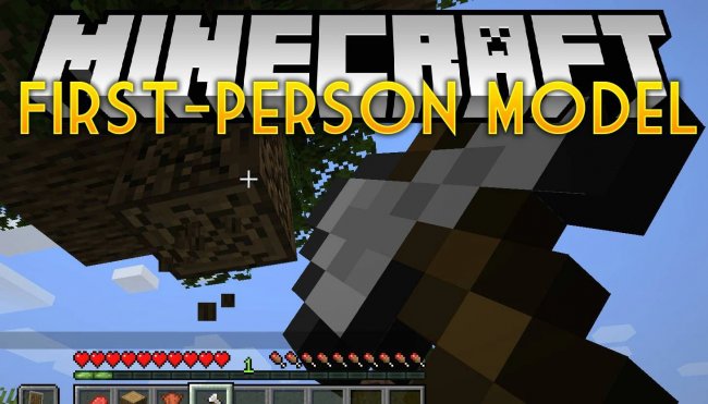 First-person Model — Мод на вид от первого лица 1.16.1/1.15.2
