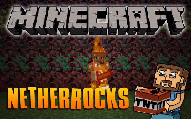 Netherrocks — Мод на новую руду в ад 1.16.1 / 1.15.2