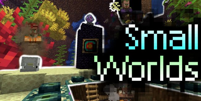 Карта Small Worlds для Minecraft 1.14.4