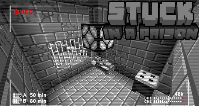 Карта Stuck In A Prison для Minecraft 1.14.4