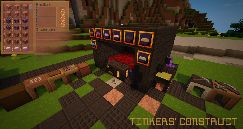 Тинкер констракт 1.12 2. Tinker 1.12.2. Tinker Construct печь 1 18 2. Tinkers Construct 1.16.5.