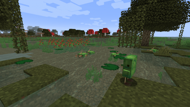 Мод на новые болота для Minecraft 1.15.2/1.14.4 (Swamp Expansion)