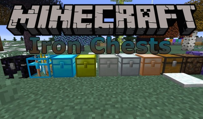 Мод на сундуки для Minecraft 1.16.5/1.15.2/1.14.4/1.12.2/1.10.2/1.7.10 (Iron Chests)