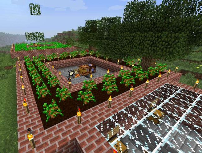 Мод на фермерство для Minecraft 1.12.2/1.11.2/1.10.2/1.7.10 (Forestry)