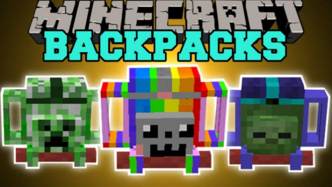 Мод на рюкзаки для Minecraft 1.7.10 (Adventure Backpack)