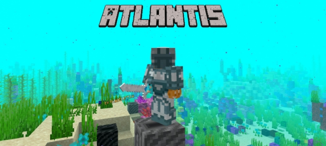 Мод на Атлантиду для Minecraft 1.16.5/1.12.2 (Atlantis)