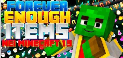 Мод на крафты для Майнкрафт 1.11.2 / 1.10.2 (Forever Enough Items)