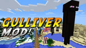 Мод на изменение размера игрока для Minecraft 1.16.5/1.15.2 (Gullivern)