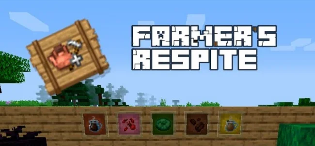 Мод на фермерство для Майнкрафт 1.18.2 / 1.16.5 (Farmer's Respite)