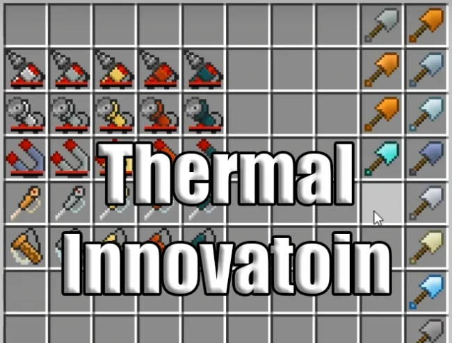 Мод на инструменты для Майнкрафт 1.19.2 / 1.18.2 (Thermal Innovation)