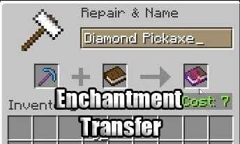 Мод на зачарования для Майнкрафт 1.19.2 / 1.18.2 (Enchantment Transfer)