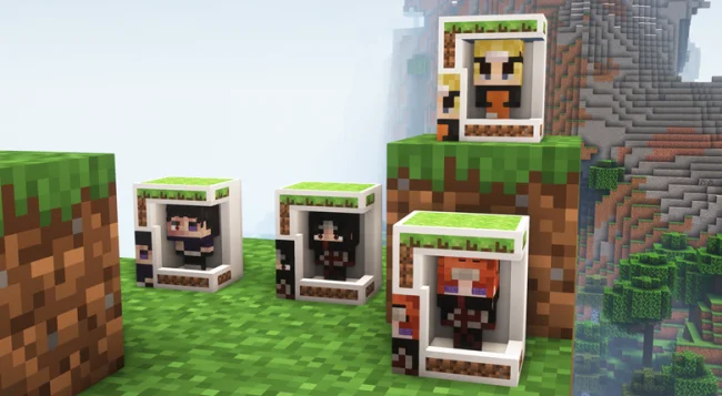 Фигурки персонажей из Наруто