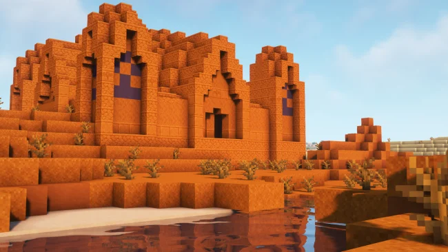 Новый данж в пустыне