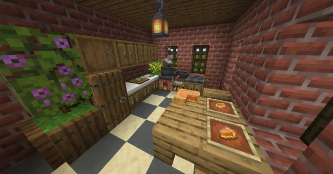 Блоки, еда и кухня