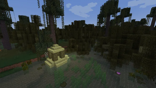 Колодец в новом биоме