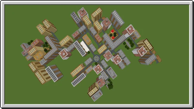 Вид на город