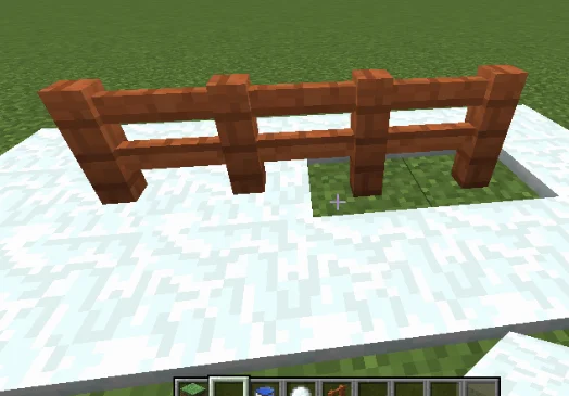 Плитки снега