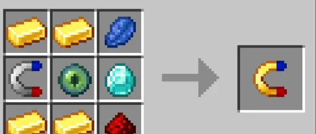 Крафт золотого магнита