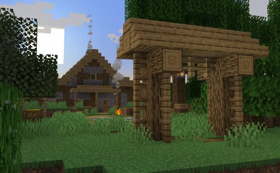 Лесной лагерь