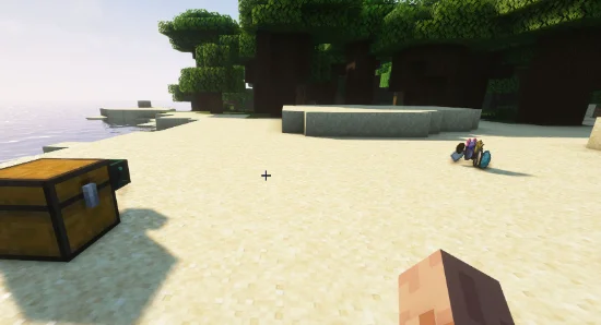 Предметы на песке