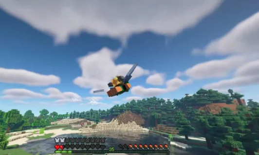 Ранец сзади