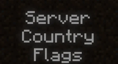 Server Country Flags