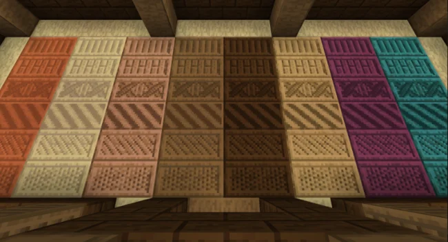 Декоративные деревянные блоки