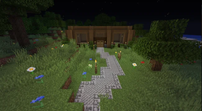 Деревянное здание