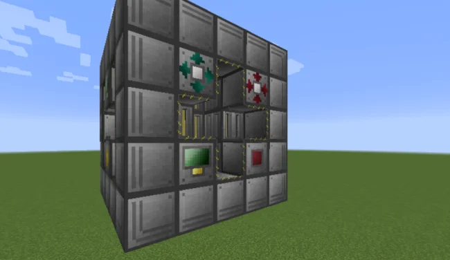 Реактор слева