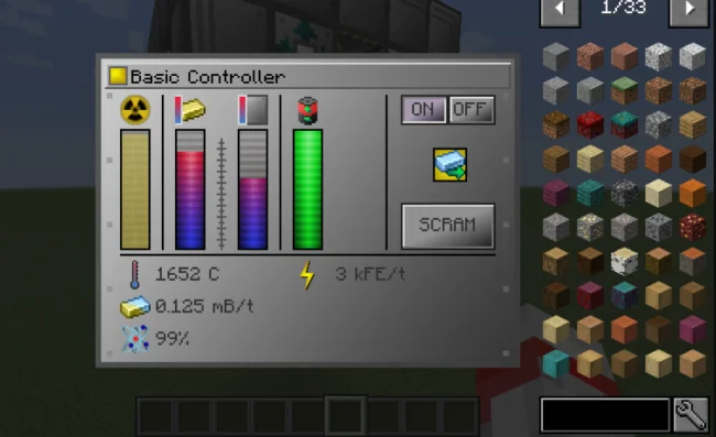 Энергия реактора