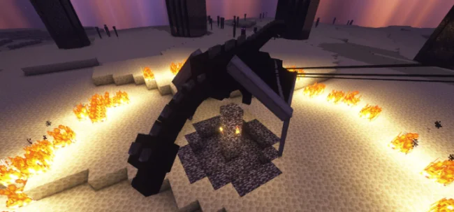 Дракон сбоку