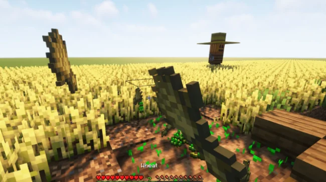 Сбор пшеницы