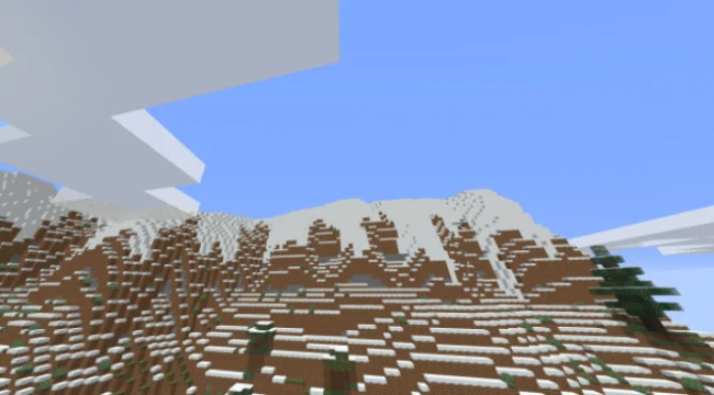 Снежные горы