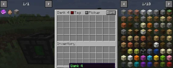 Предметы в инвентаре