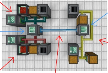 Конструкция станции сверху