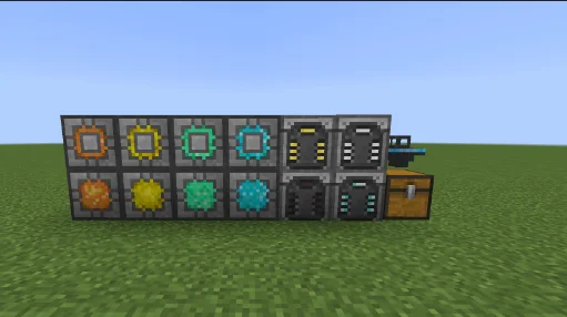 Блоки хранения из мода